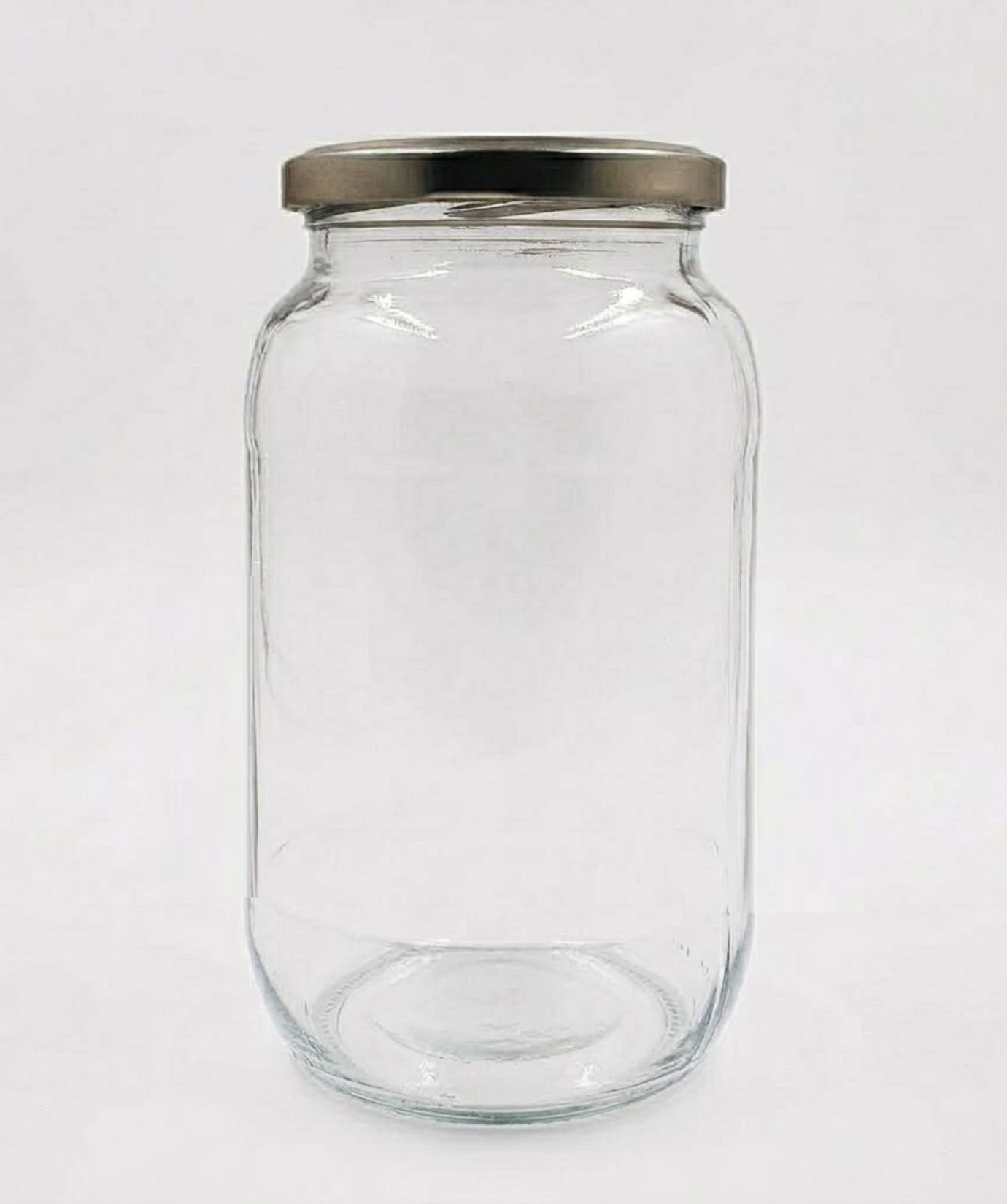 1000ml Gherkin Glass Jar – 82mm Lug Neck - Image 2
