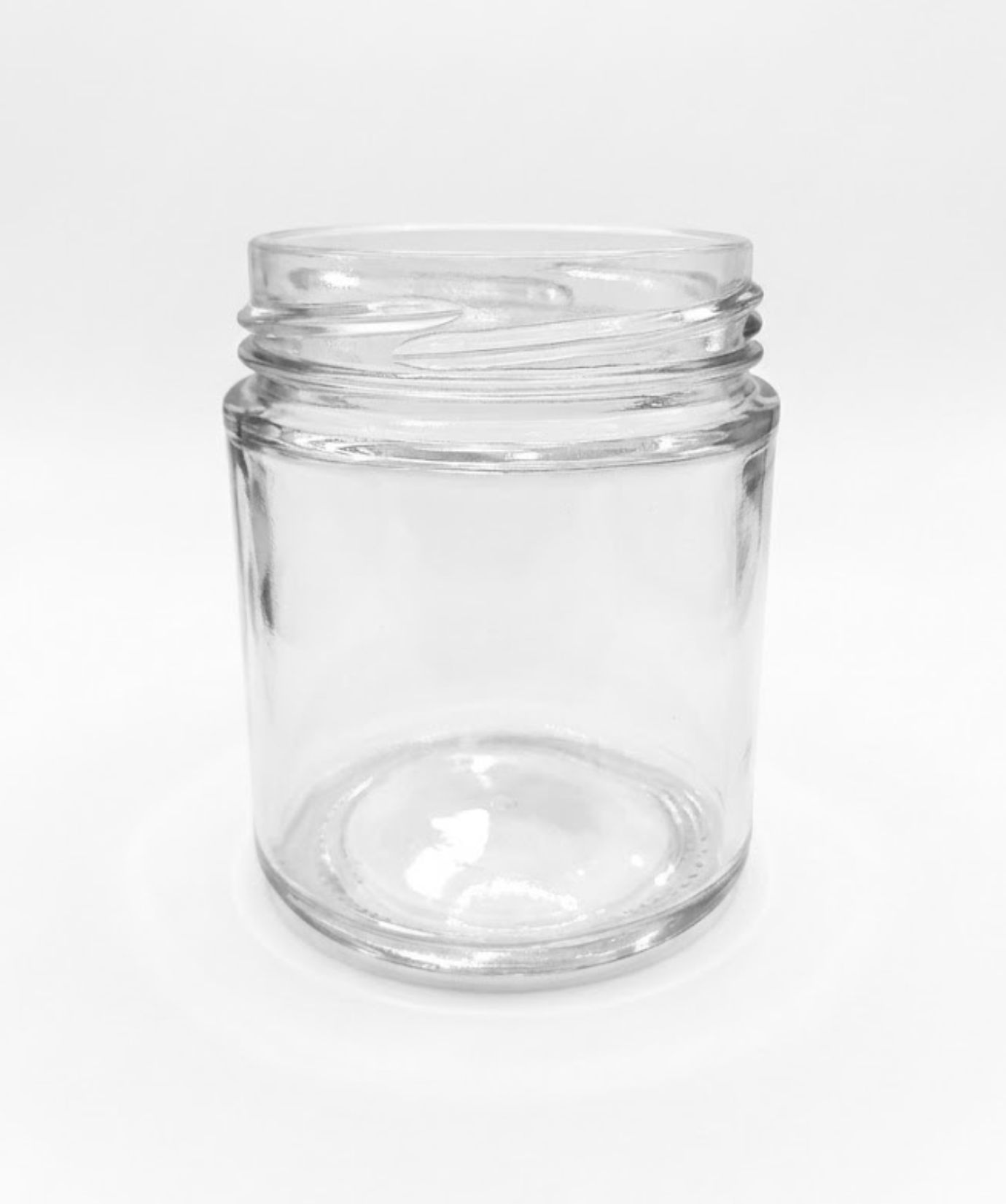 190ml Panel Glass Jar – 63mm Lug Neck