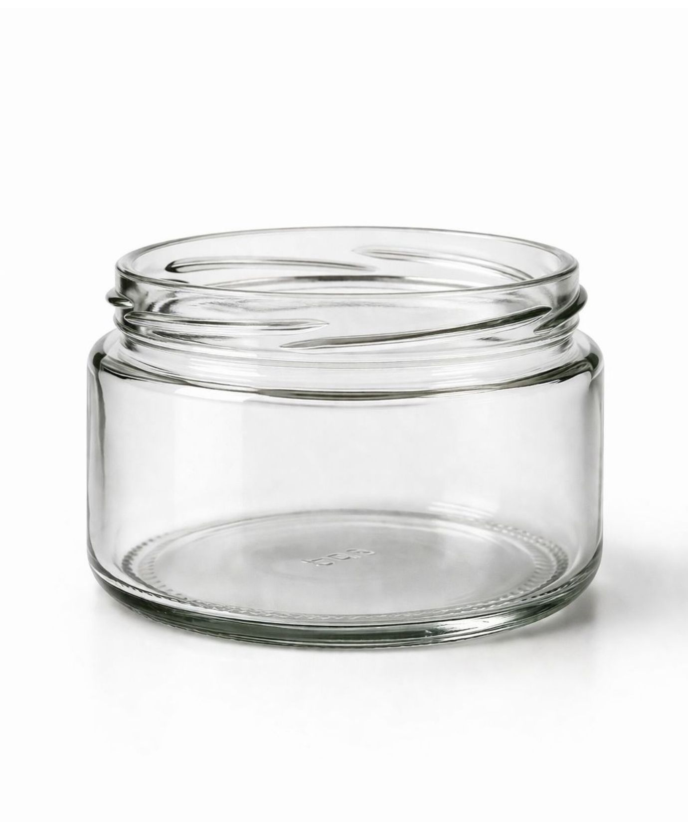 225ml Round Glass Jar – 82mm Lug Neck