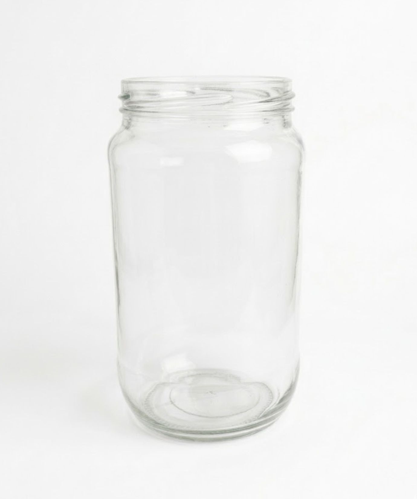 810ml Round Glass Jar – 82mm Lug Neck