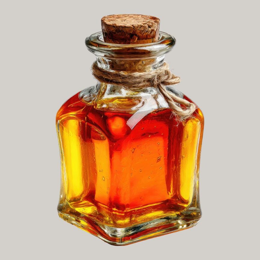 Amber Glass Bottle