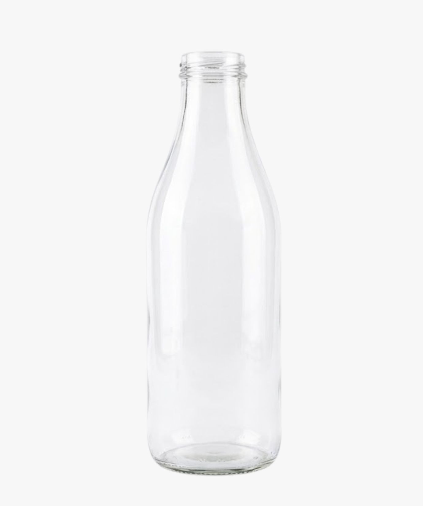 1000 Ml Milk 43Mm Lug Neck Bottle