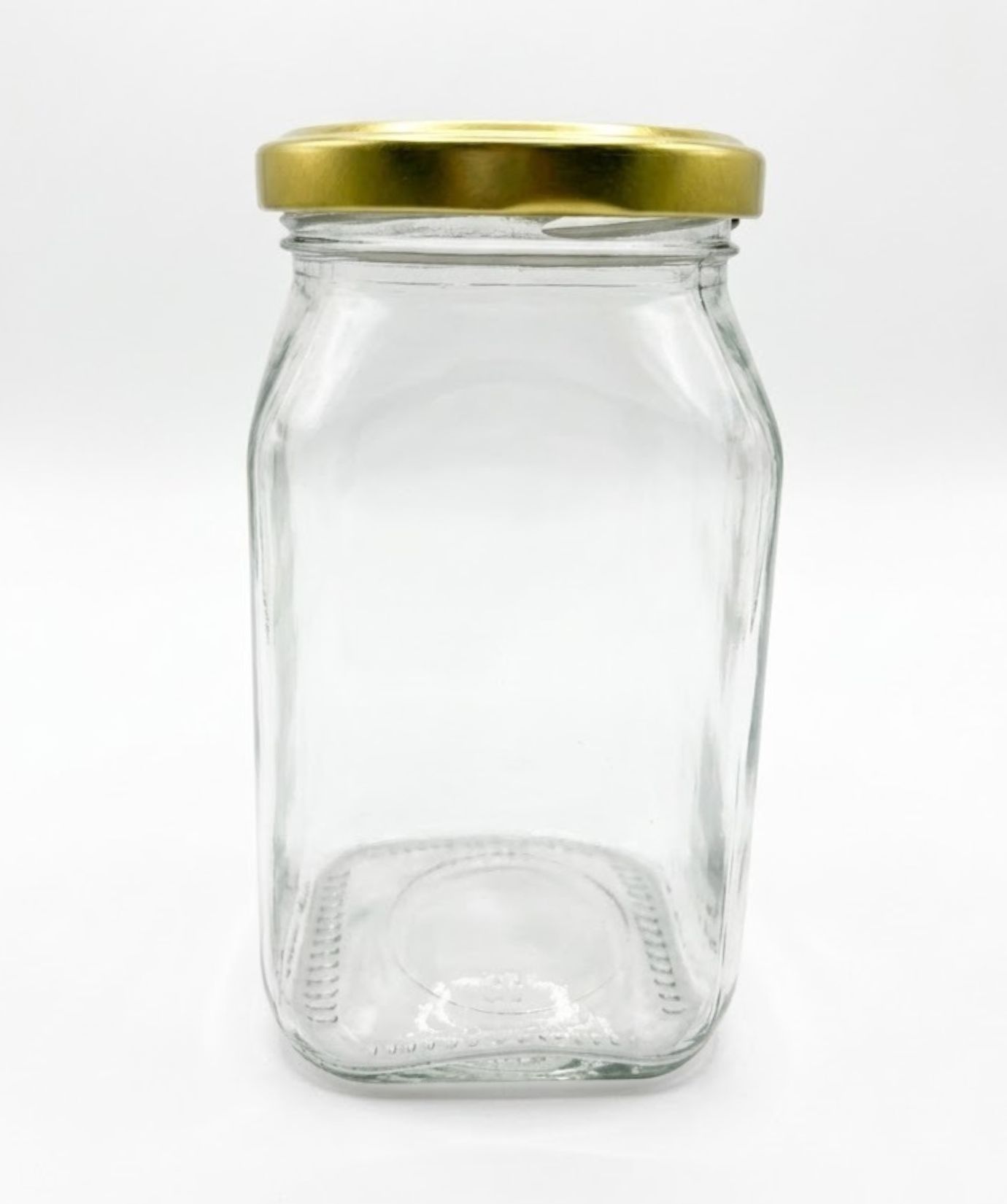 500 Grm Square  Honey 63Mm Lug Neck Jar - Image 2